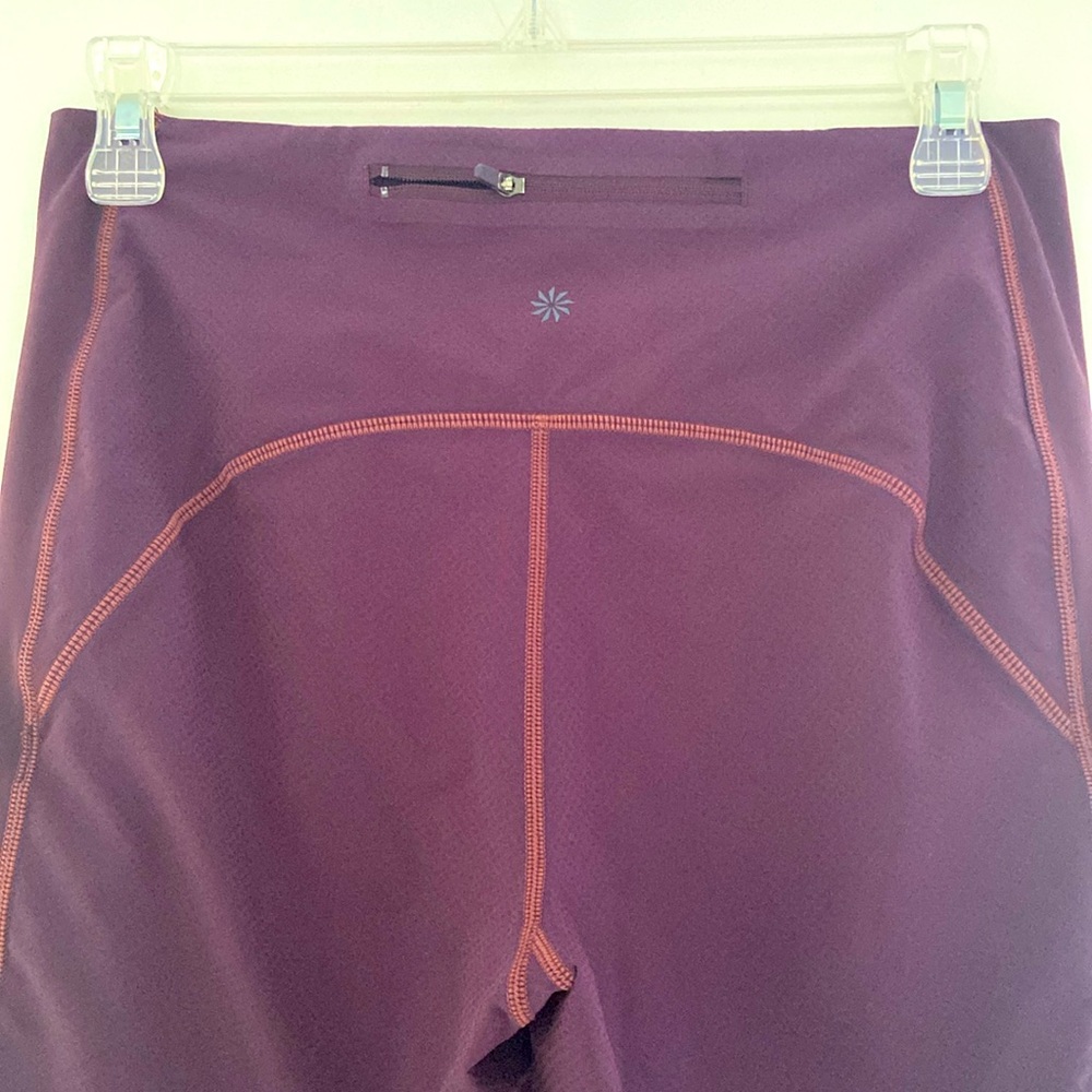 Athleta dobby mesh capri